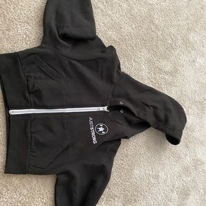 just strong brand cropped hoodie from England!!!!